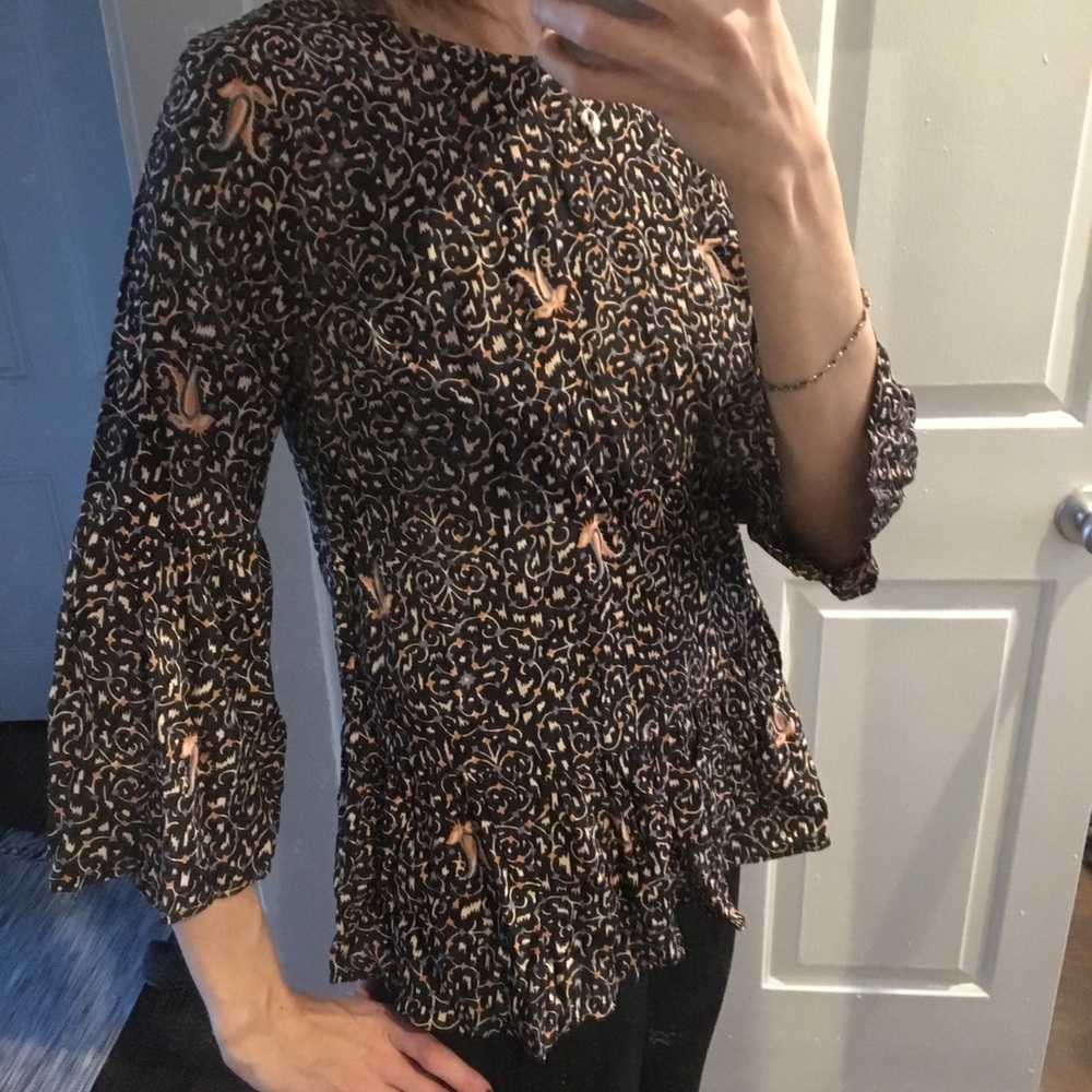 Madewell silk blouse